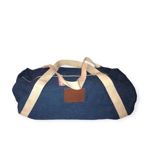 NWT- LuLaRoe Indigo denim large duffel bag